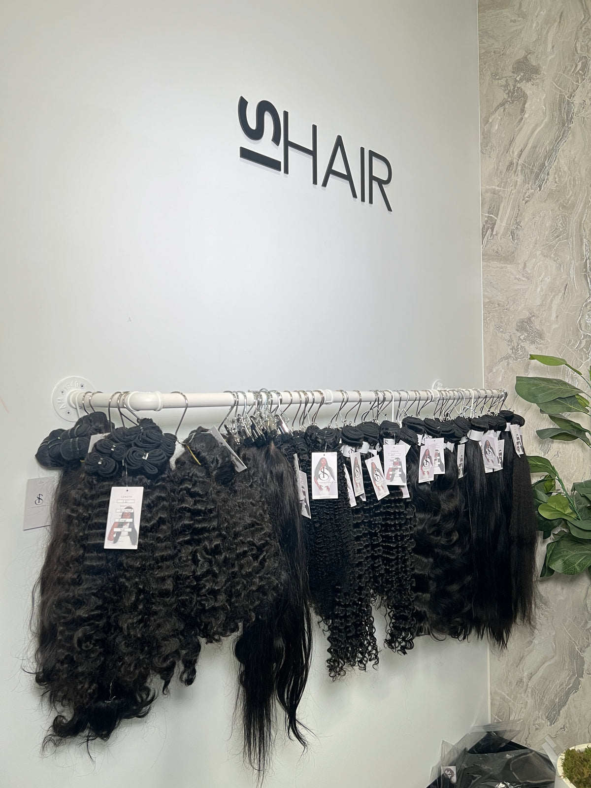 Hair Extensions On Hand