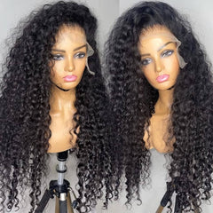 Curly Virgin HD Frontal Wig