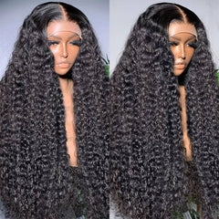 Curly Virgin HD Frontal Wig