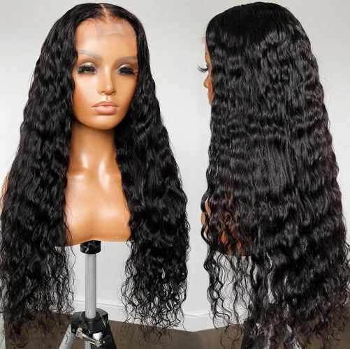 Curly Virgin HD Closure Wig